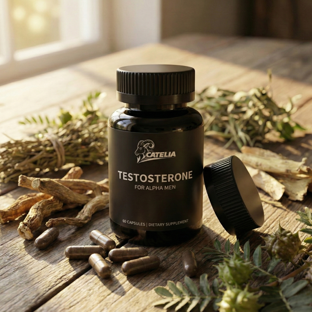 CATELIA Natural Testosterone Booster (60 capsules)